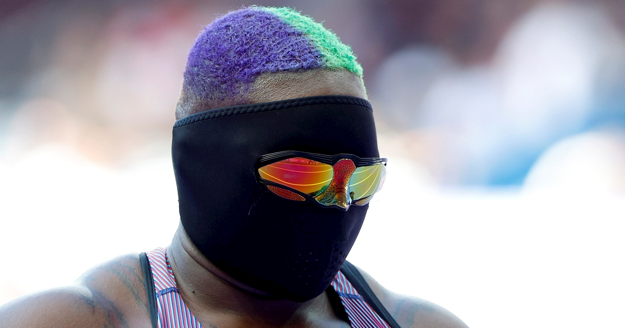 Američka bacačica kugle privukla pažnju maskom na Igrama. Otkrila je zašto je nosi