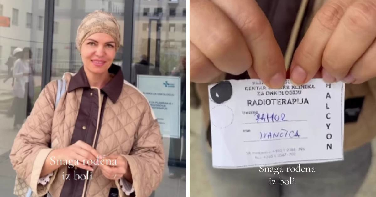 Nakon borbe s karcinomom Ivančica Pahor simbolično poderala karticu za radioterapiju