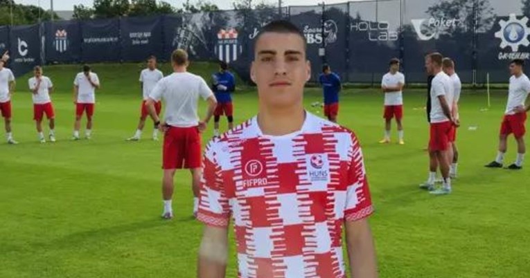 Sin Darija Šimića trenira u kampu Nogometnog sindikata za igrače bez ugovora