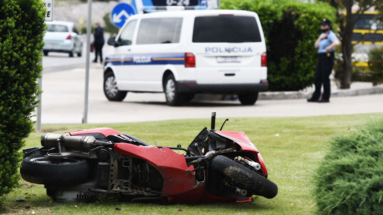 Zbog brzine poginuo motociklist (32) kod Šibenika