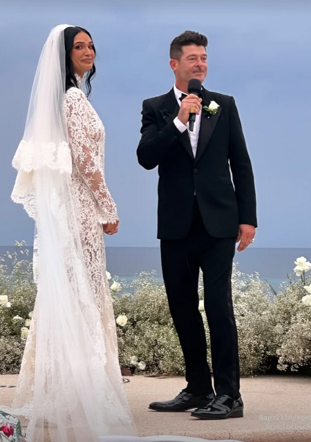 Robin Thicke oženio 18 godina mlađu April nakon sedam godina zaruka
