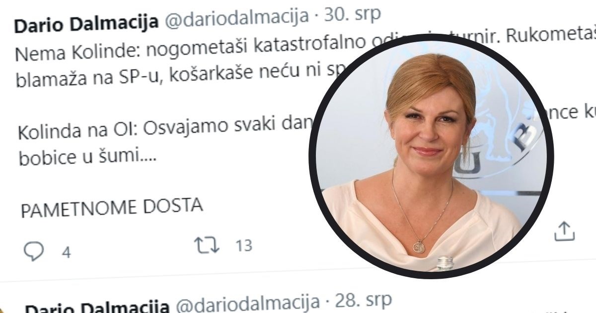 Kolinda na Twitteru lajkala foru o sebi, pogledajte što je pisalo