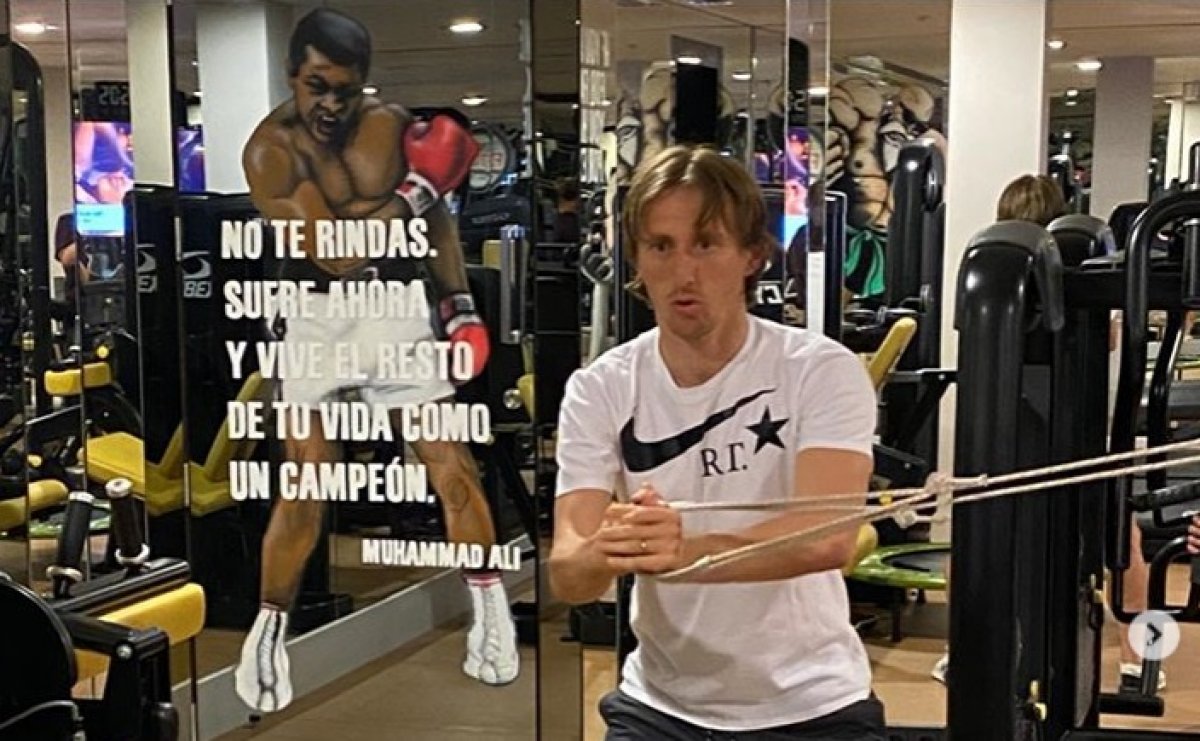 Modrić objavio fotografiju iz izolacije