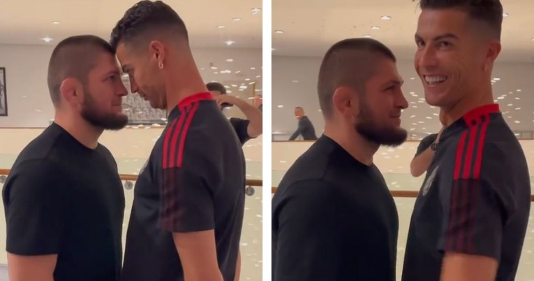 VIDEO Khabib i Ronaldo se sučelili. Evo kako je završilo