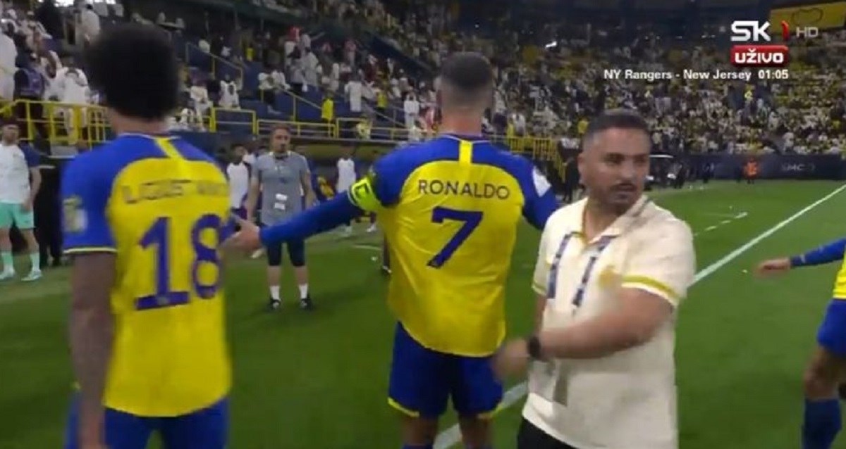 VIDEO Ronaldo poludio u novom debaklu. As: Urlao je na svog hrvatskog trenera