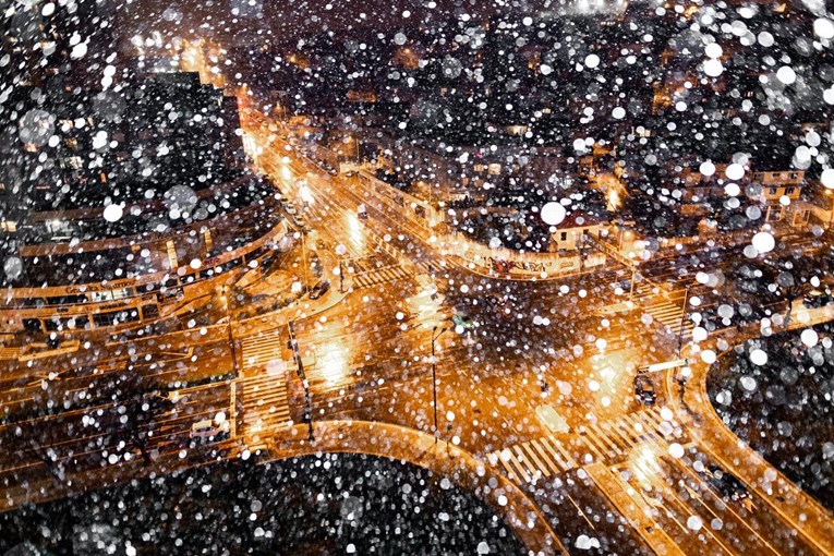 FOTO Pogledajte snijeg u Splitu