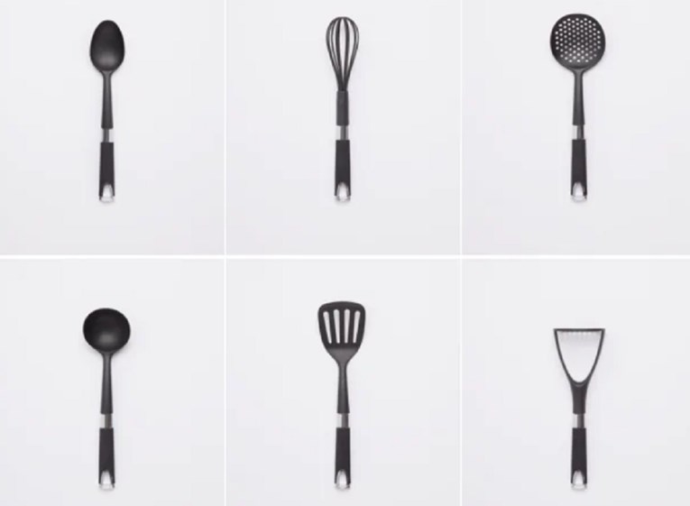 Povlači se više vrsta kuhinjskog pribora iz Pepca