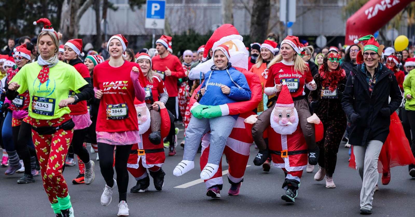 FOTO Zagreb Advent Run izgleda kao najzabavniji događaj u gradu