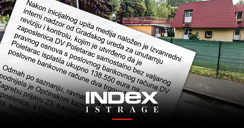 INDEX ISTRAGE Snaha Ivice Lovrića s računa vrtića prebacila 80.000 eura svom suprugu