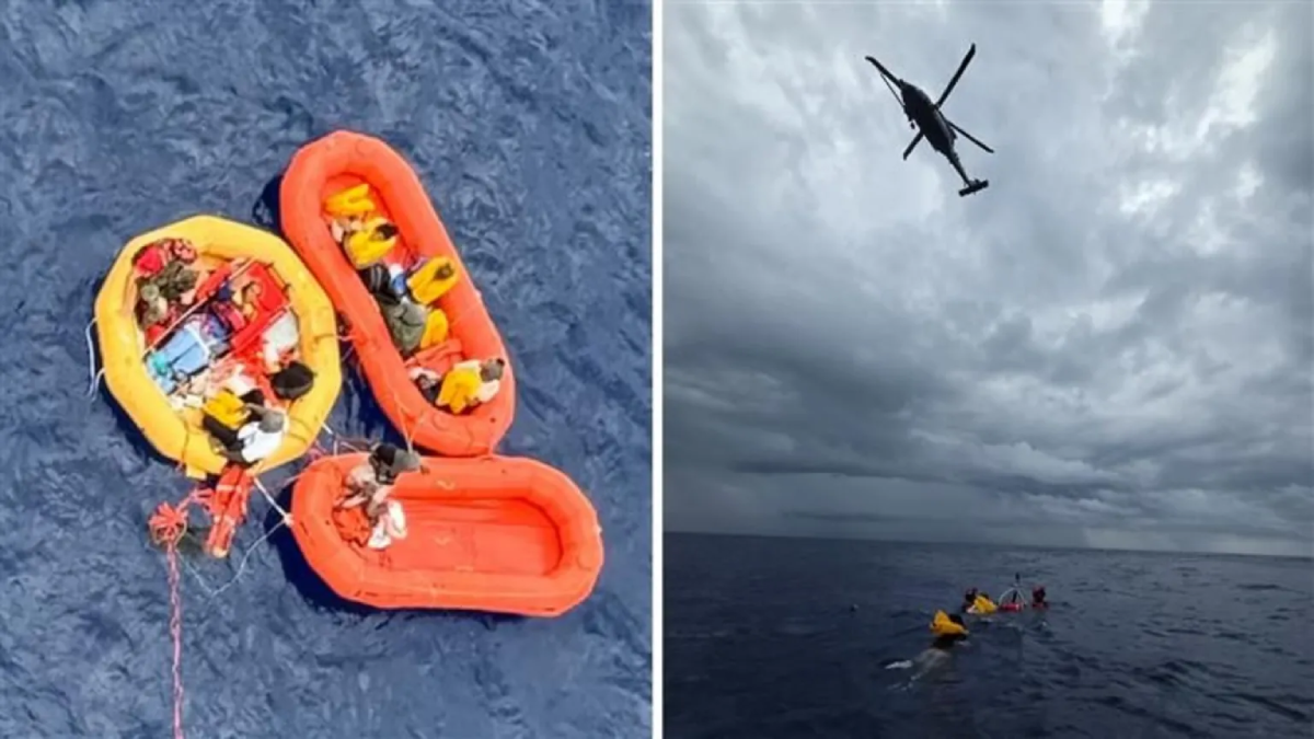 VIDEO "Čudesno". Pilot prisilno sletio u Atlantik, svi su spašeni