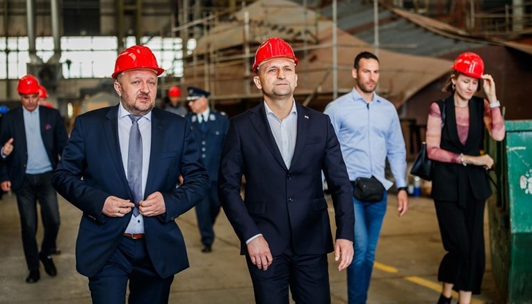 Anušić u Brodosplitu najavio izgradnju ophodnog broda vrijednog 5.7 milijuna eura