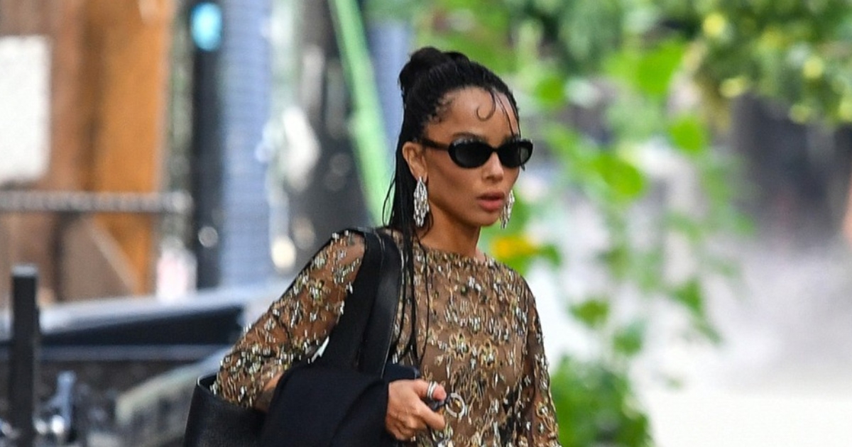 Suptilne mačkaste naočale: Trend koji obožava Zoë Kravitz