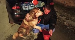 Emotivna fotografija iz Petrinje: Spašen pas koji je odvojen od svog vlasnika