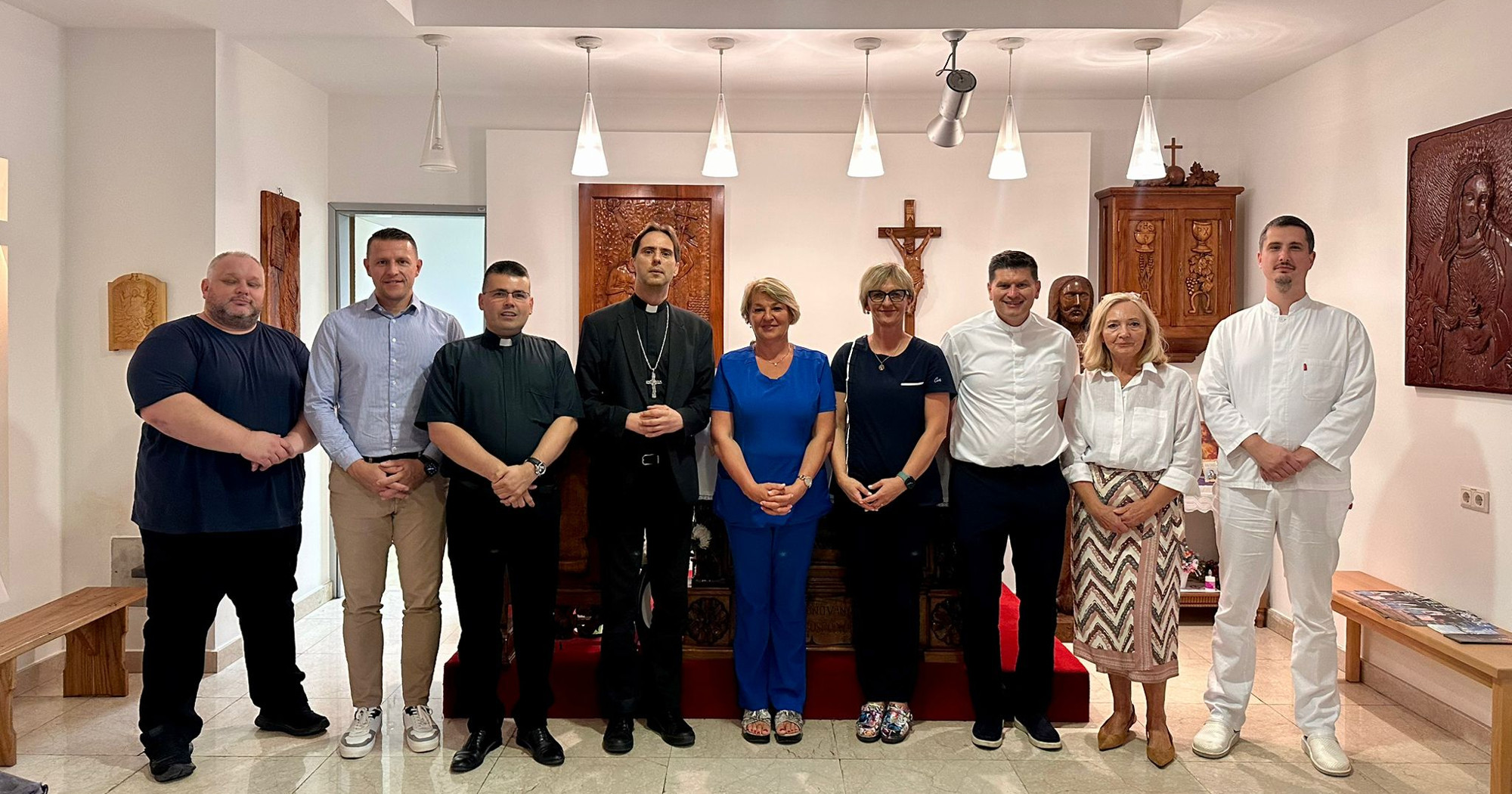 FOTO Opća bolnica Zabok prvi put dobila stalnog svećenika