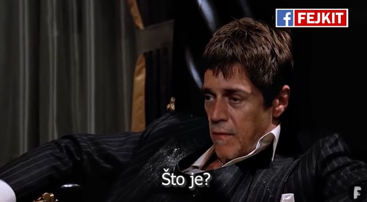 Milan Montana: Na YouTubeu osvanula snimka s Bandićevim licem u Scarfaceu