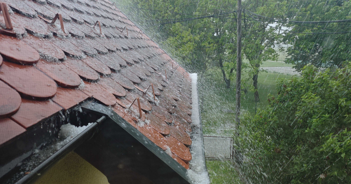 VIDEO Do Zagreba stigli crni oblaci, puše jak vjetar. U Bistri pala tuča