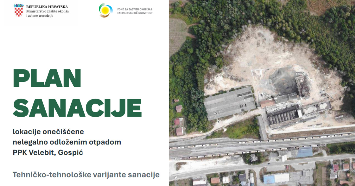 Objavljen detaljan plan sanacije otpada u Gospiću