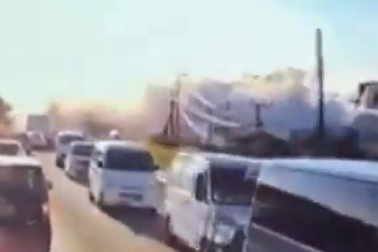 VIDEO Snimljen trenutak eksplozije u trgovačkom centru u Japanu