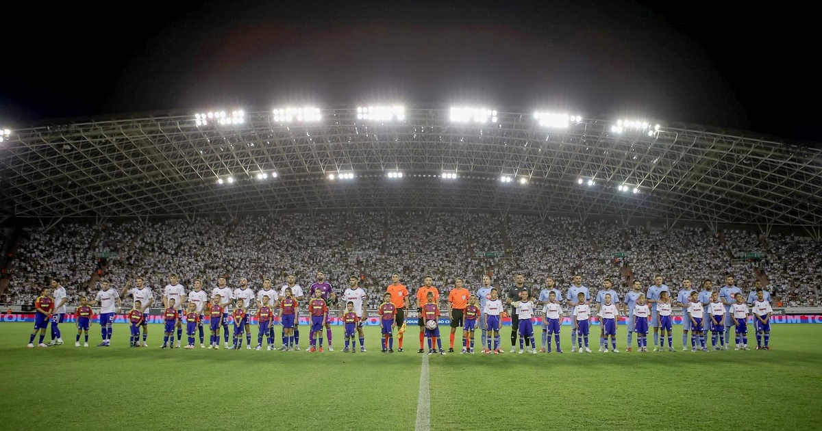 Hajduk je iz KL-a ispao u kolovozu lani. Njegova utakmica još je peta najgledanija