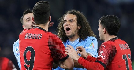 Lazio dobio tri crvena kartona u porazu od Milana, sudac podijelio i 11 žutih