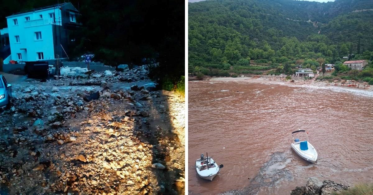 FOTO Oluja razorila jednu od najljepših hrvatskih uvala