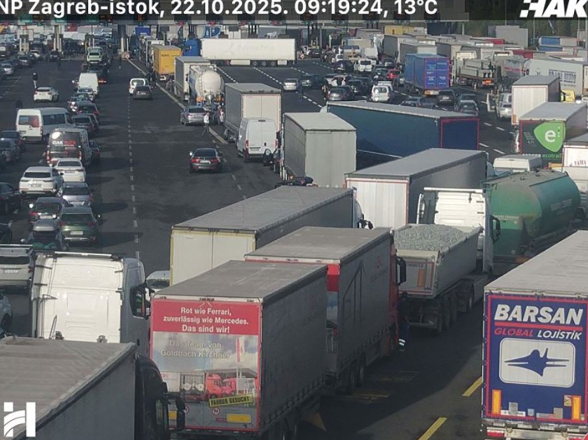 Ogromna gužva na istoku Zagreba, zbog prometne A3 je bila u blokadi satima
