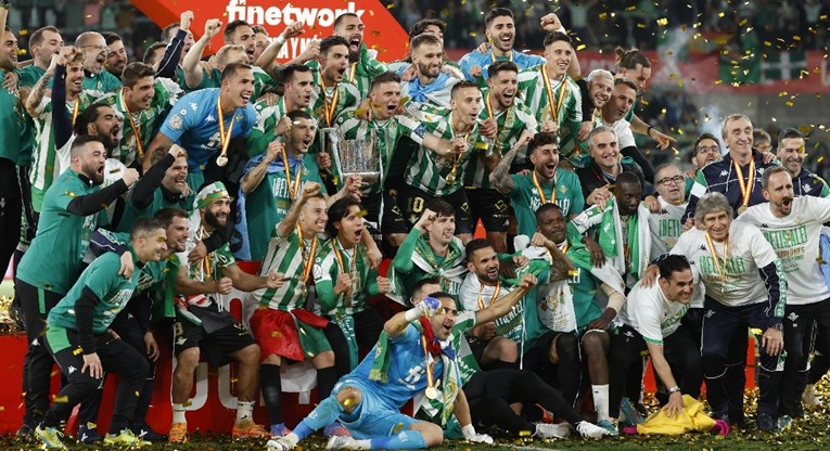 Betis treći put u povijesti osvojio španjolski Kup kralja