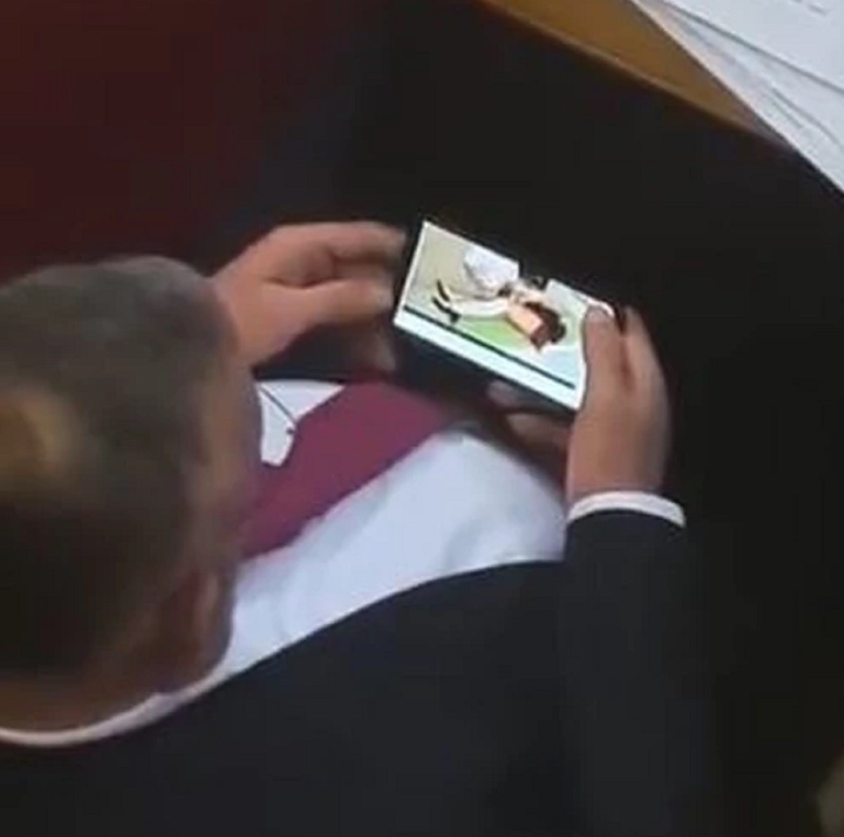 VIDEO Srpski zastupnik gleda porniće za vrijeme rasprave o Kosovu