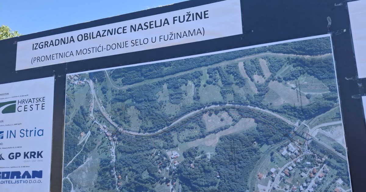 Otvorena obilaznica Fužina vrijedna 3,9 milijuna eura