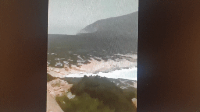 VIDEO Pogledajte olujno jugo na otoku Sušcu, popodne se očekuju orkanski udari