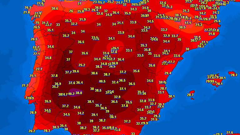U Španjolskoj i Portugalu jučer izmjerene temperature do 40°C