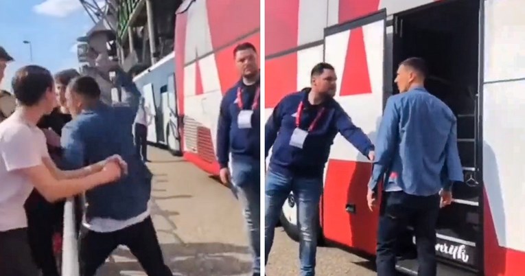VIDEO Zvijezda Ajaxa udarila navijača