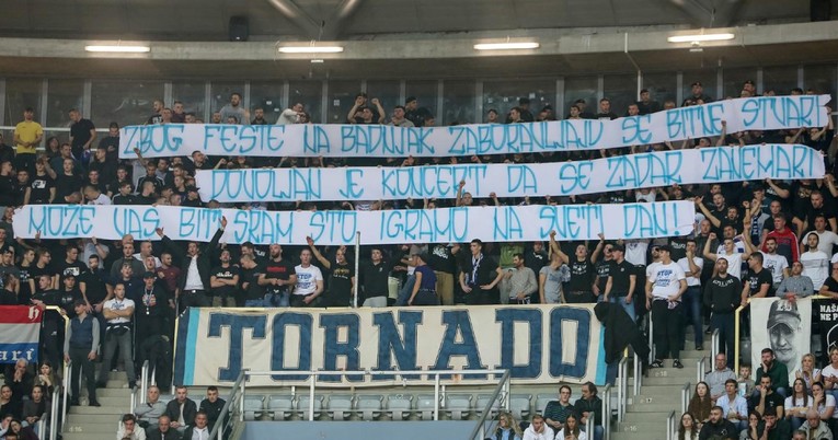 Navijači Zadra: Može vas biti sram što igramo na sveti dan
