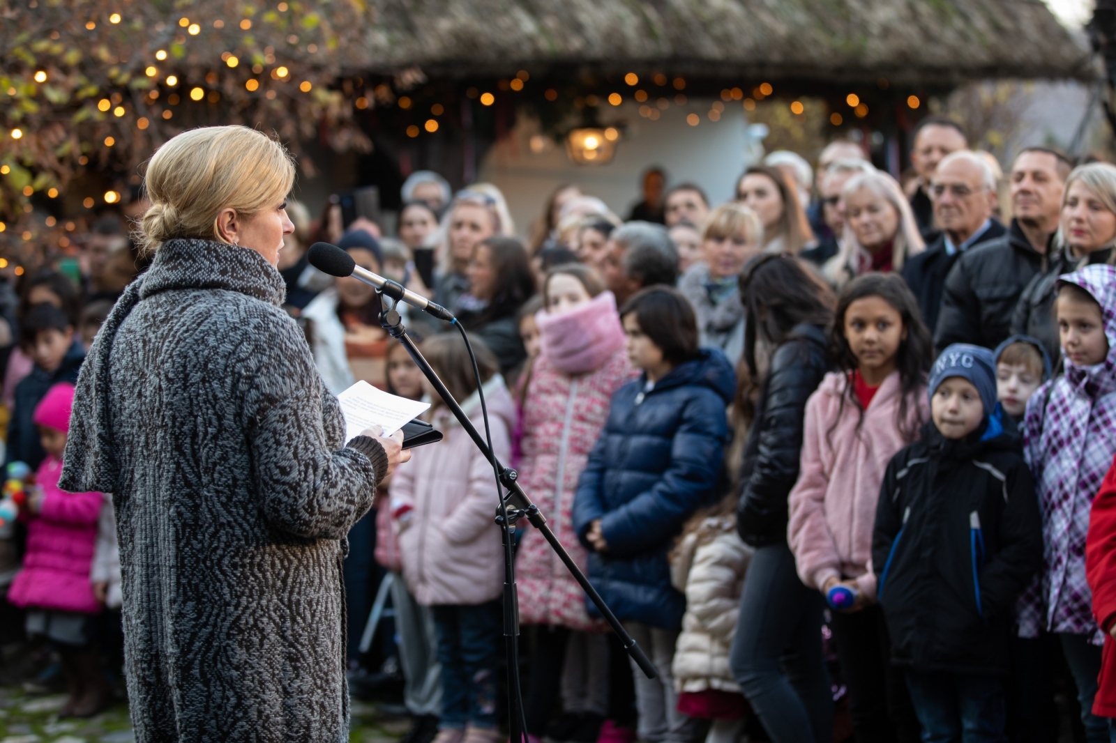 VIDEO Kolinda otvorila Advent na Prekrižju