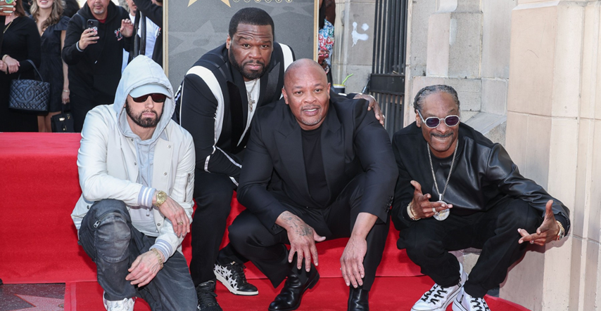 Dr. Dre dobio zvijezdu na Stazi slavnih, došli ga podržati Snoop Dogg i Eminem