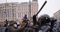 Veliki neredi u Rusiji cijeli dan, uhićeno više od 2600 prosvjednika