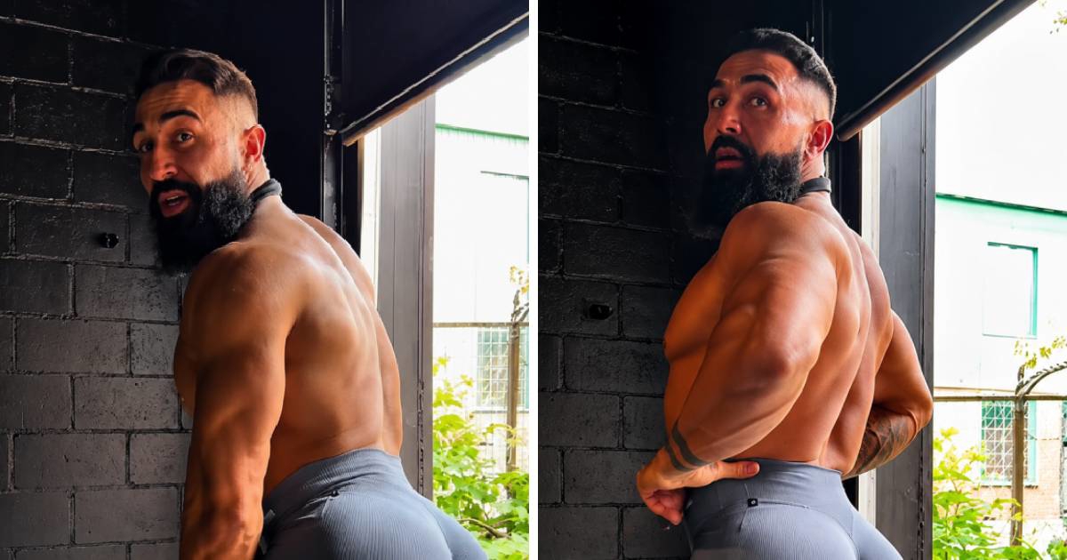 Pokazao jednostavan trening za gluteus kod kuće, ali pažnju je ukrao njegov izgled