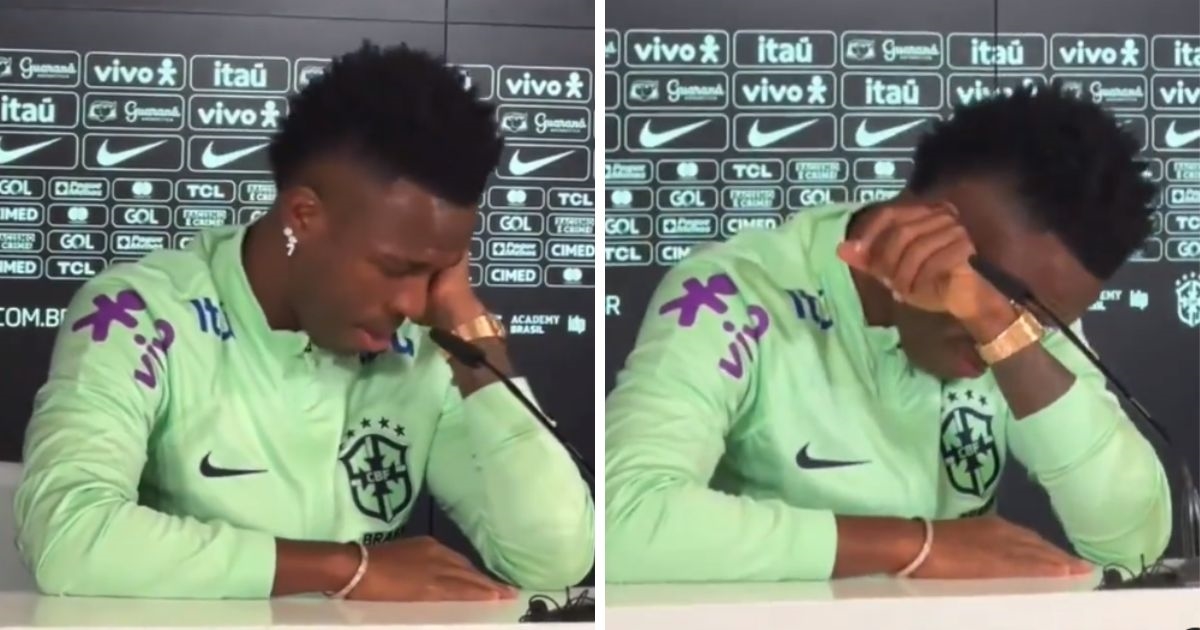 Vinicius se rasplakao na presici, zaplakao i novinar: "Ne želim da crnci pate"