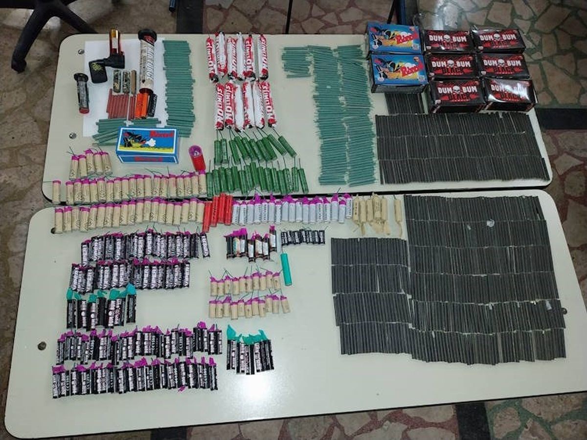 Zagrebačka policija kod dvojice maloljetnika našla ukupno 925 komada pirotehnike