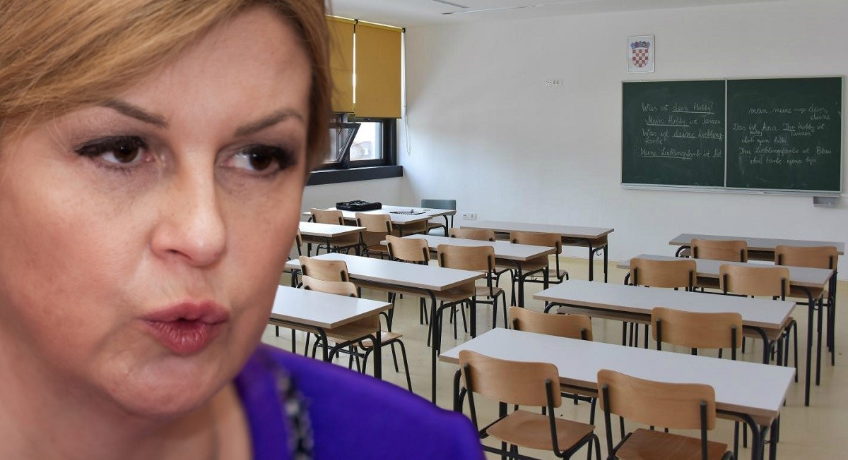 Kolinda opet lupeta, nema pojma o obrazovnoj reformi