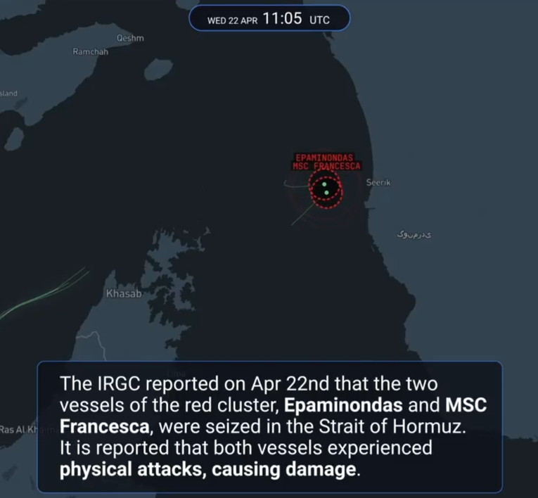 Iran zaustavio brod s crnogorskim pomorcima. "U tijeku su pregovori"