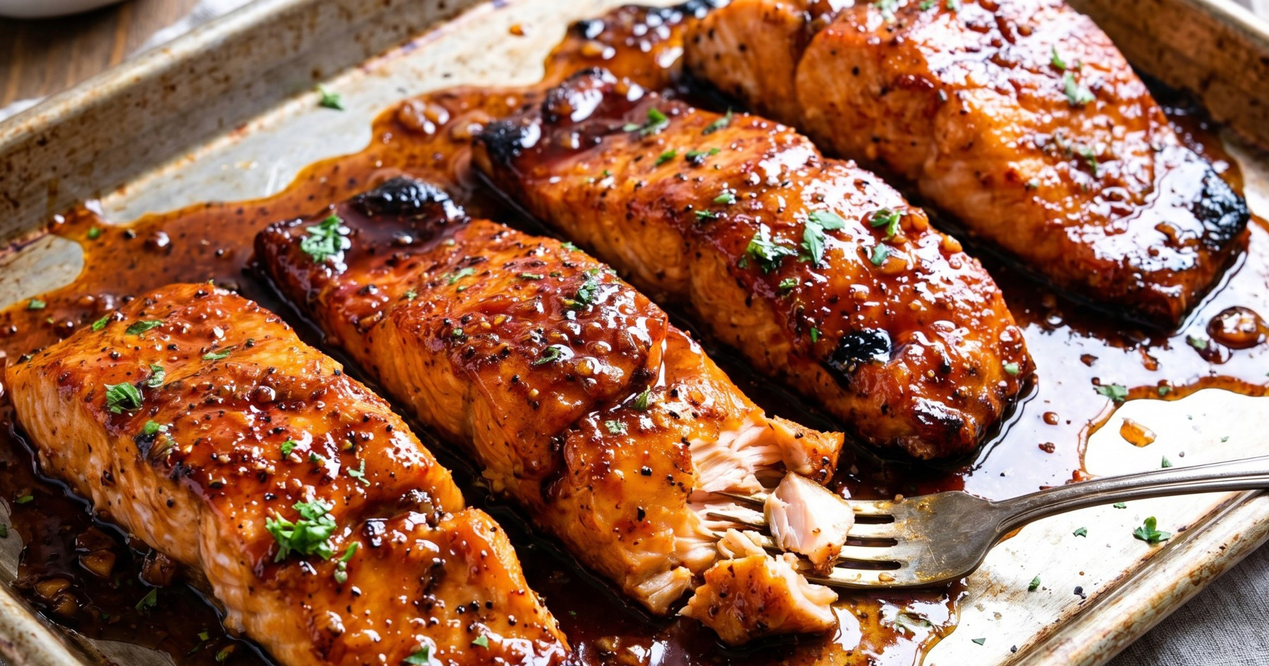 Losos u umaku od meda i češnjaka: Recept gotov za 15 minuta