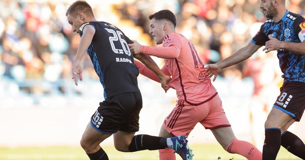 VARAŽDIN - DINAMO 1:1 Dinamo se u 94. minuti spasio od poraza