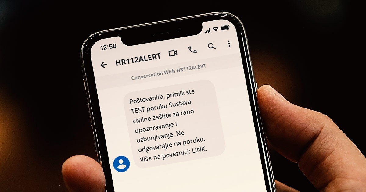 Danas se testiraju SMS-ovi sustava za uzbune, evo kada ćete vi dobiti poruku