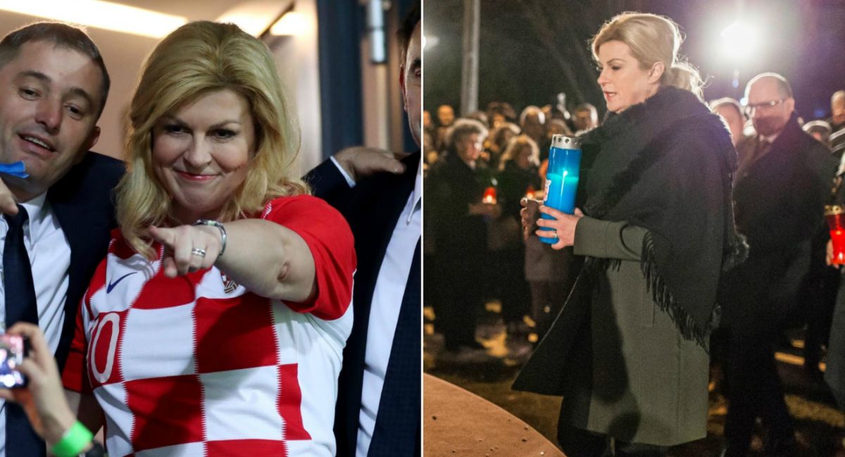 FOTO Kolinda sinoć i Kolinda večeras