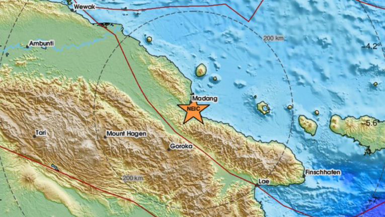 Snažan potres pogodio Papuu Novu Gvineju