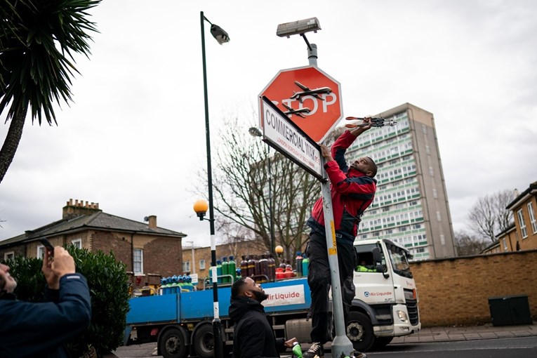 Uhićen muškarac osumnjičen za uklanjanje Banksyjeve instalacije u Londonu