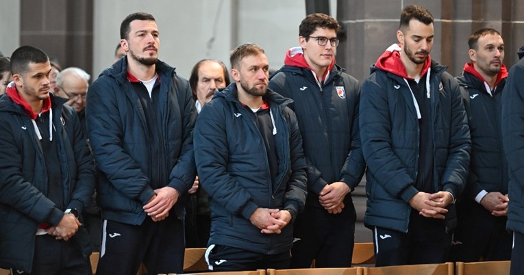 Hrvatski rukometaši pred utakmicu s Austrijom bili na misi u Mannheimu