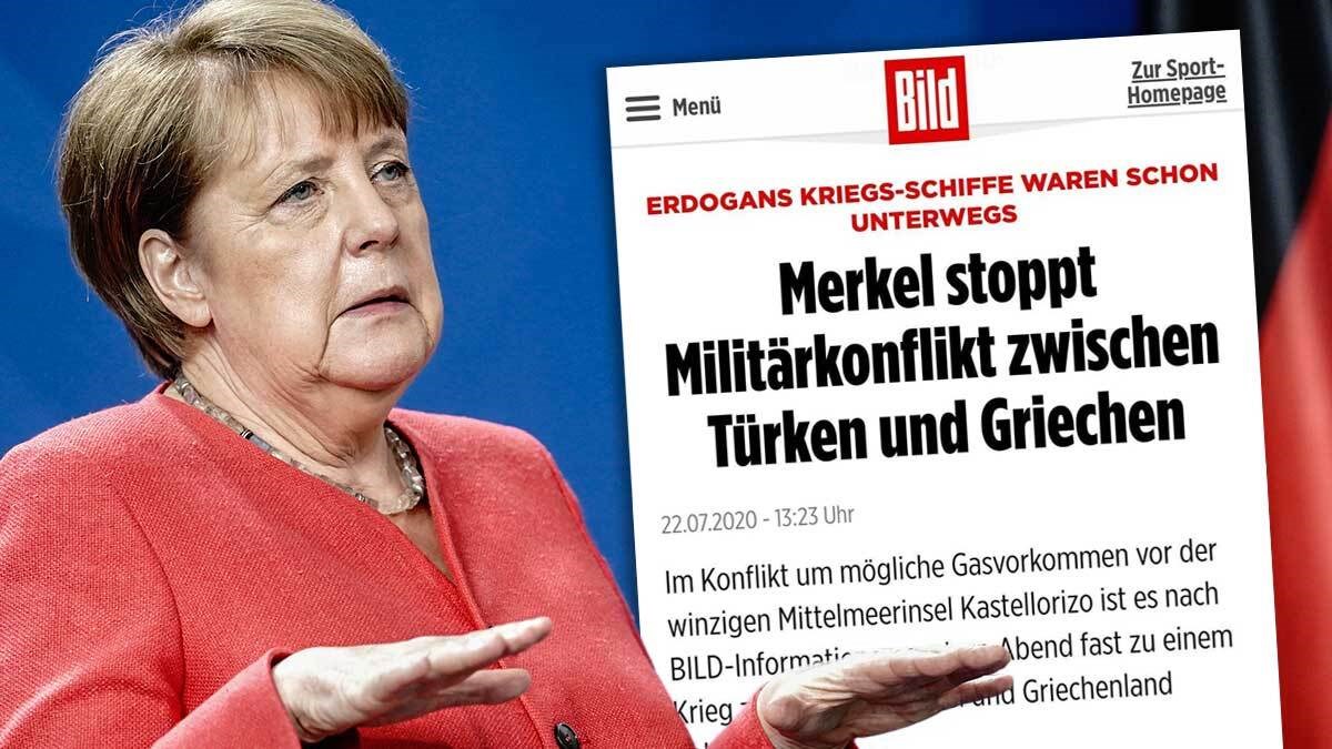 Njemački mediji: Merkel je u utorak u zadnji tren spriječila rat na Mediteranu