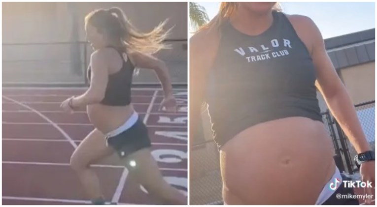 3 milijuna pregleda: Video žene koja trči u 9. mjesecu trudnoće postao viralni hit